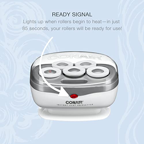 Ceramic Hot Rollers with Clips, 1 1/2-inch D166