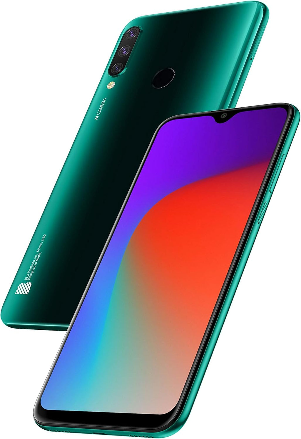 Green 6.5" HD+ 64GB Unlocked Smartphone Y426