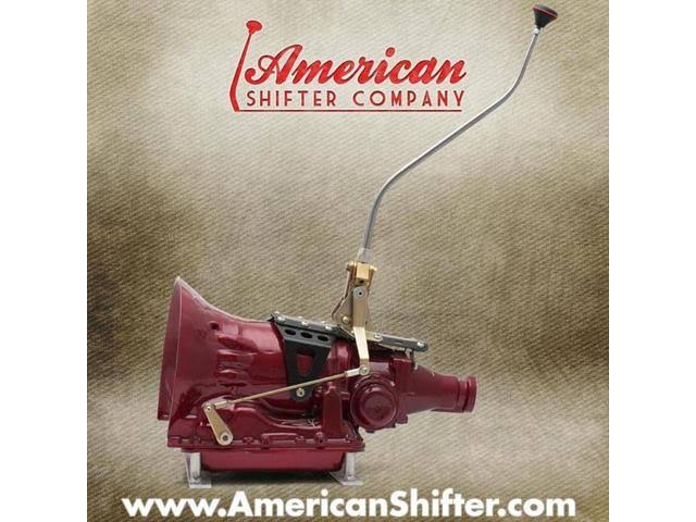 Single Action Automatic Transmission Shifter Kit with Delux Knob A3057