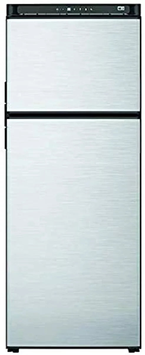 Black 10 Cubic Feet Dual Compartment 2 Door Refrigerator With Freezer N997