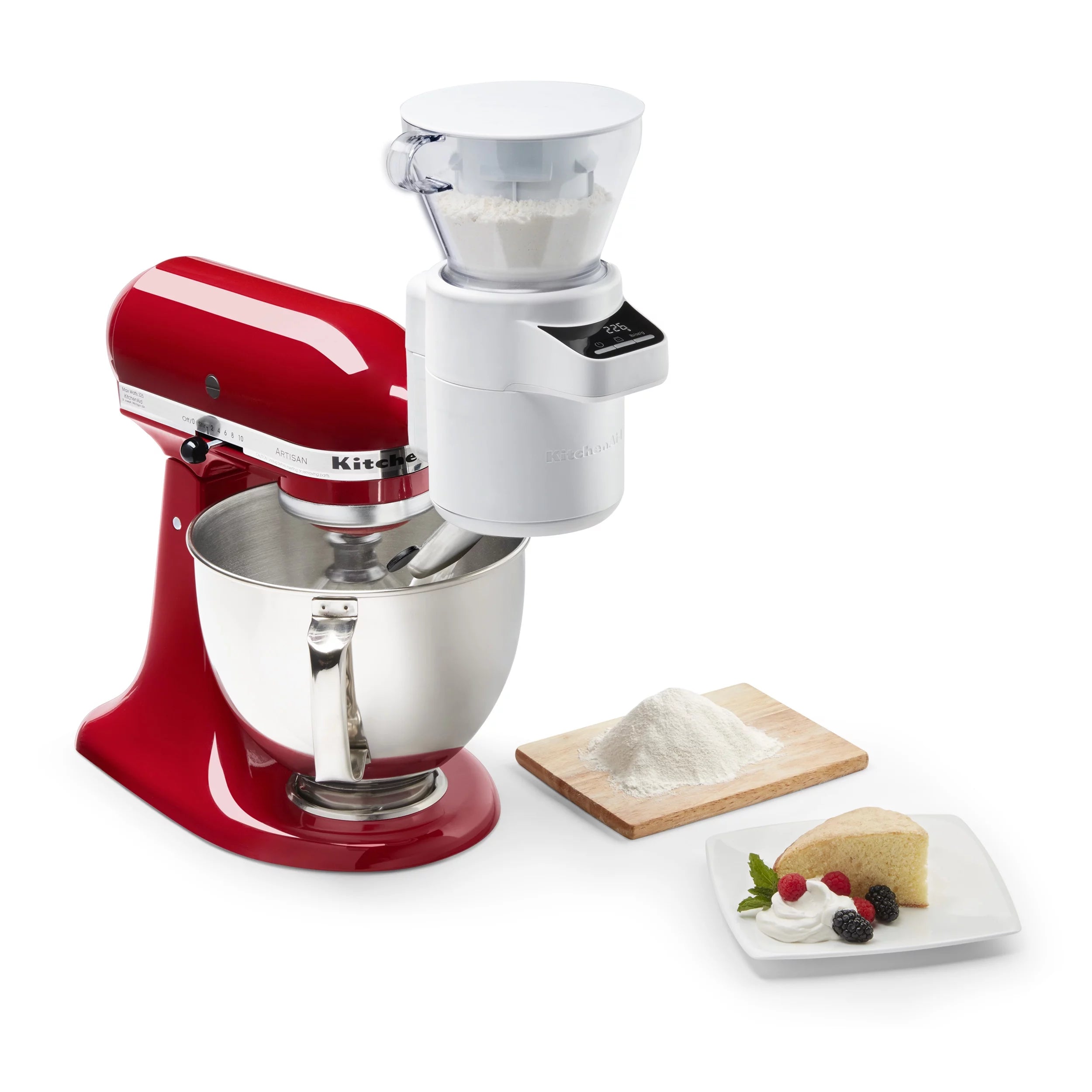 White Sifter and Scale Attachment M4558