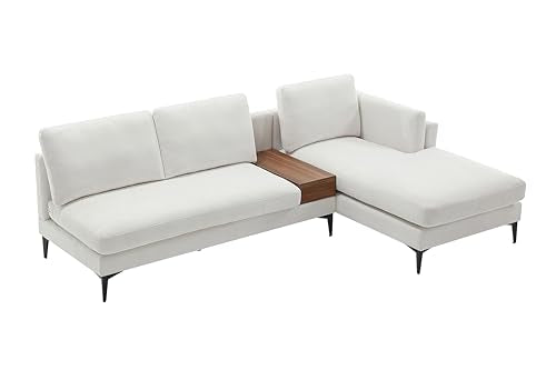 Beige Linen Modular Sectional Sofa J985