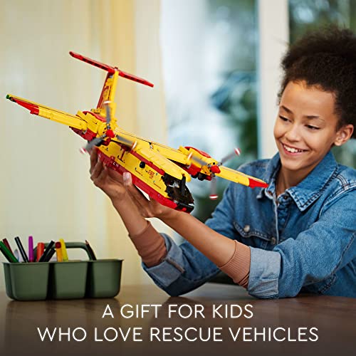 LEGO Technic Firefighter Aircraft Building Toy Model Airplane Set 42152 for Ages 10+ I620