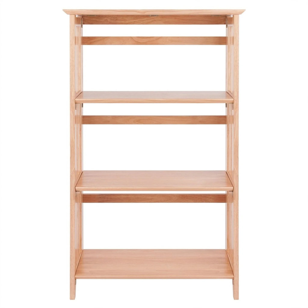 4-Tier Wood Folding Bookcase Q167265