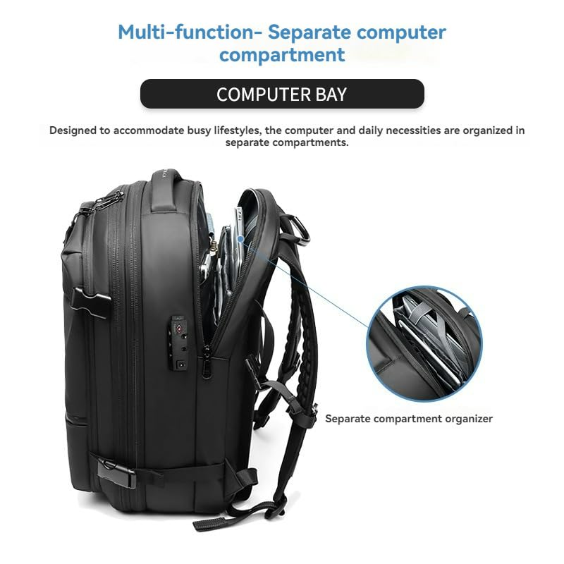 Water Resistant Anti Theft Travel Backpack K4347