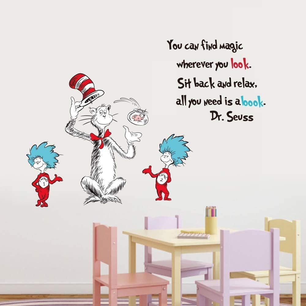 Kids Wall Art Stickers Inspirational Quotes Wall Decals P69285