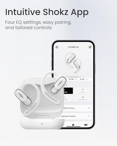 Black Open-Ear True Wireless Earbuds E21495