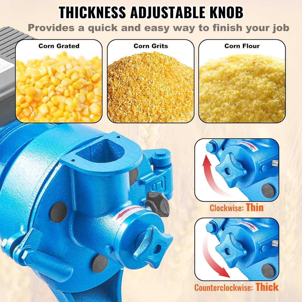 1500W Electric Grain Mill Grinder R93654