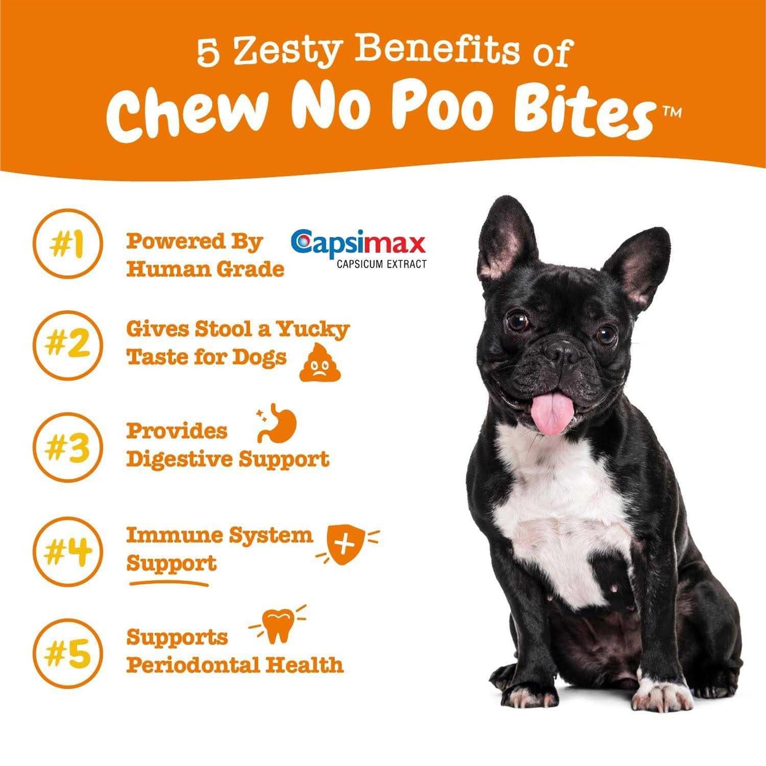 Chew No Poo Bites for Dogs S808051