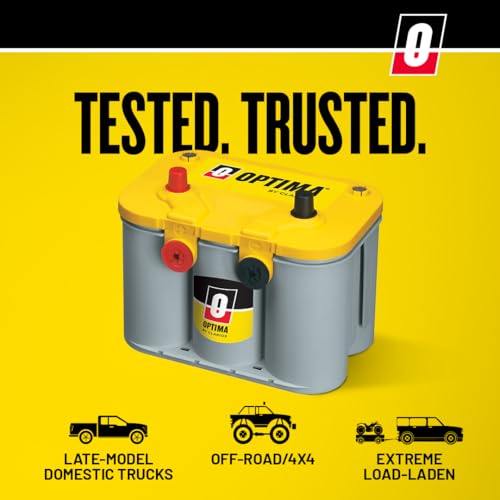 YellowTop Dual Purpose Sealed AGM Car Battery, 620 CCA S190