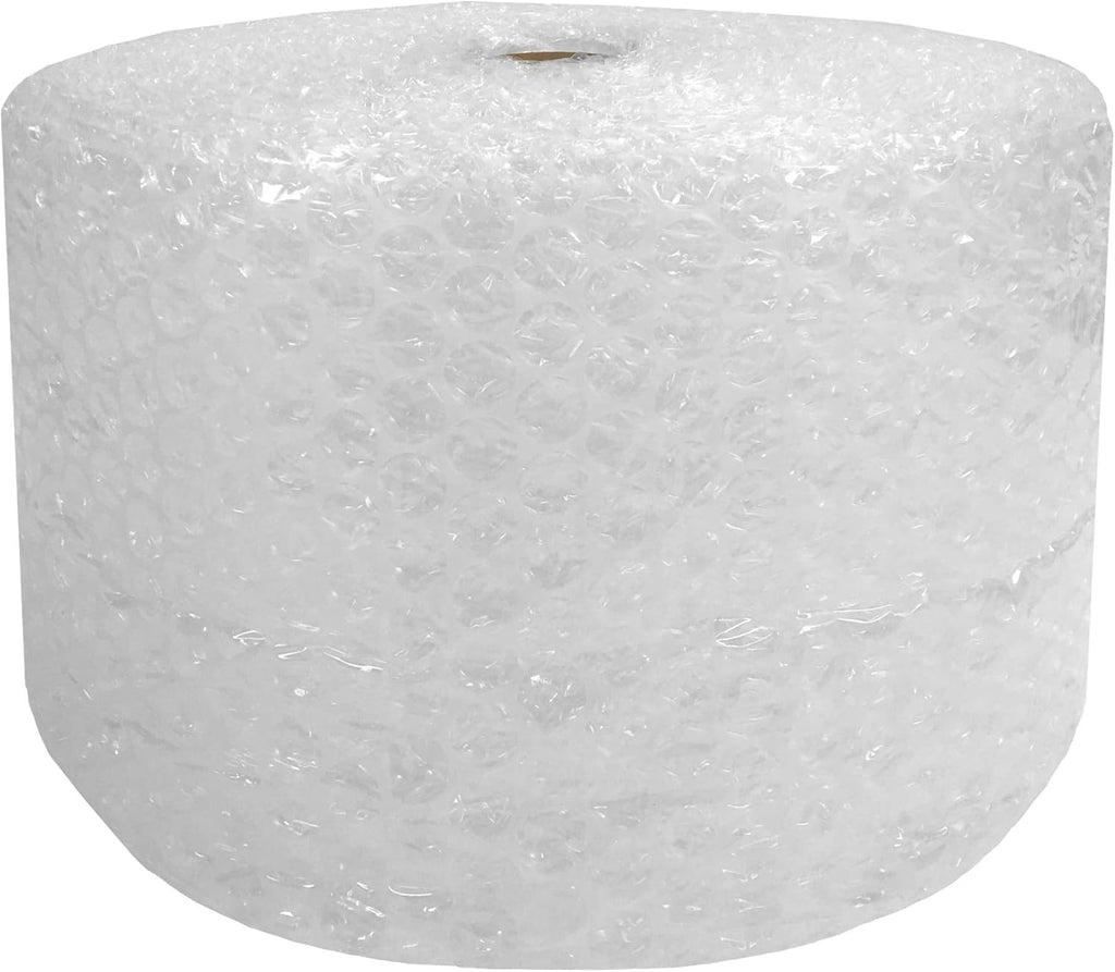 Bubble Cushioning Wrap 12"x65' Large Bubbles 1/2" Perforated Every 12", clear Z136