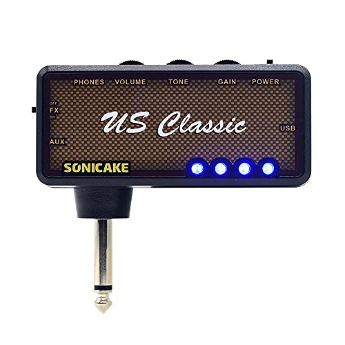 Rechargeable Plug-in Guitar Headphone Amp S515603