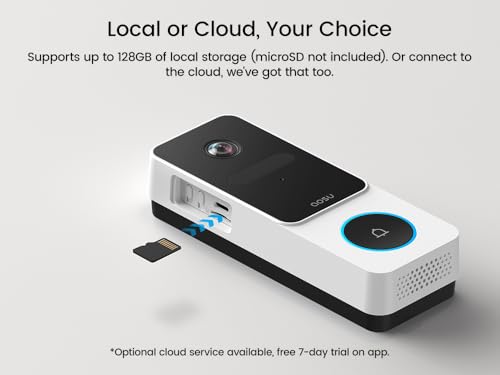 Wireless Video Doorbell with Chime O74927