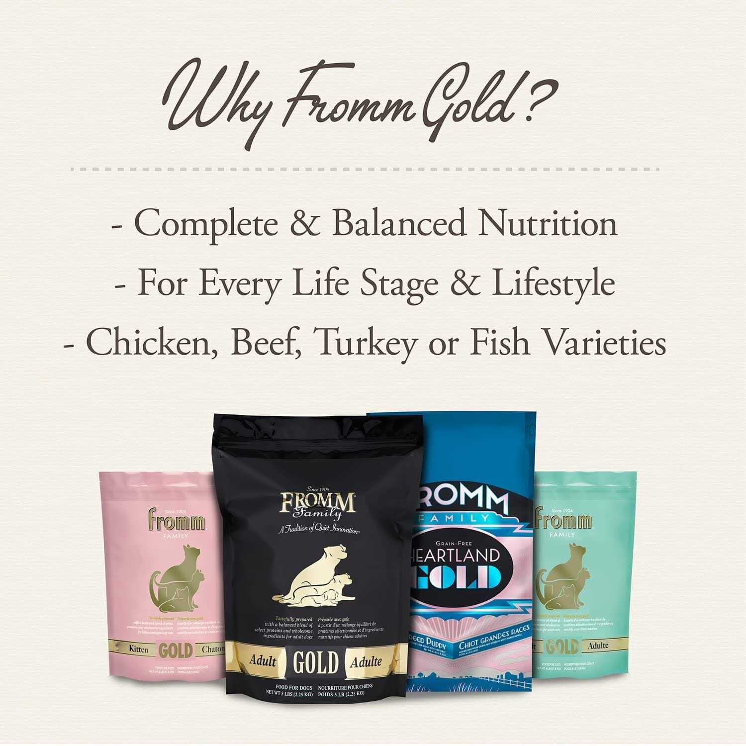 Fromm Breed adult Gold Dog Food O3675