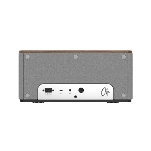Walnut Bluetooth Speaker System with Two 2.25” Full Range Drivers and 4.5” Woofer L19607
