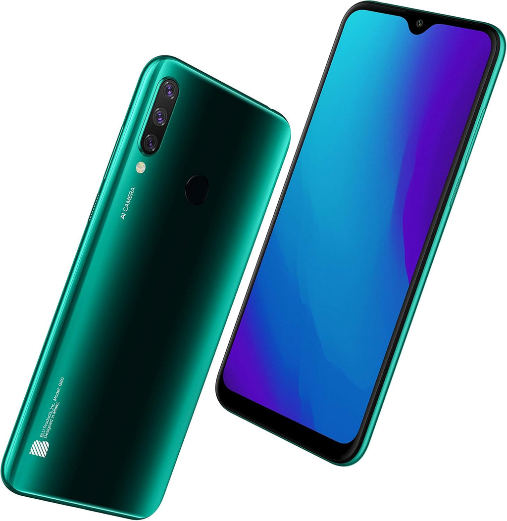 Green 6.5" HD+ 64GB Unlocked Smartphone Y426