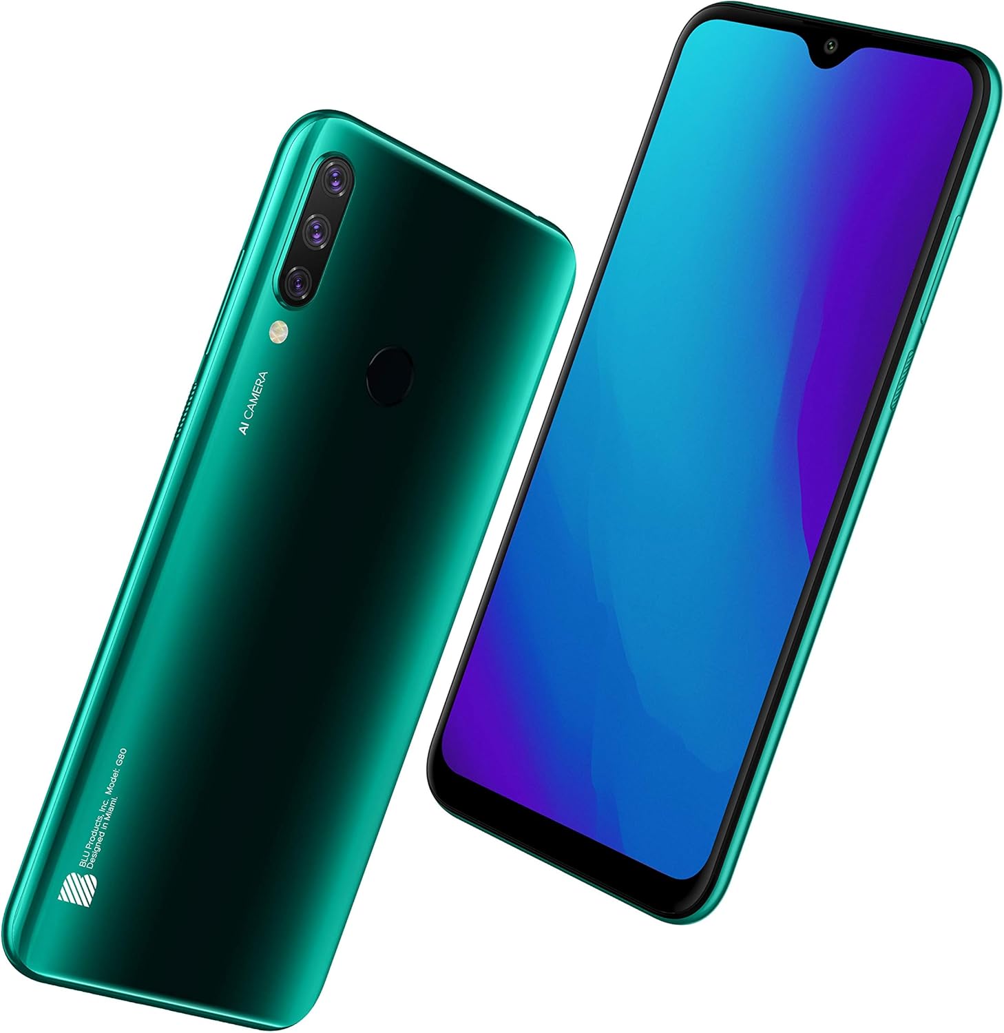 Green 6.5" HD+ 64GB Unlocked Smartphone Y426