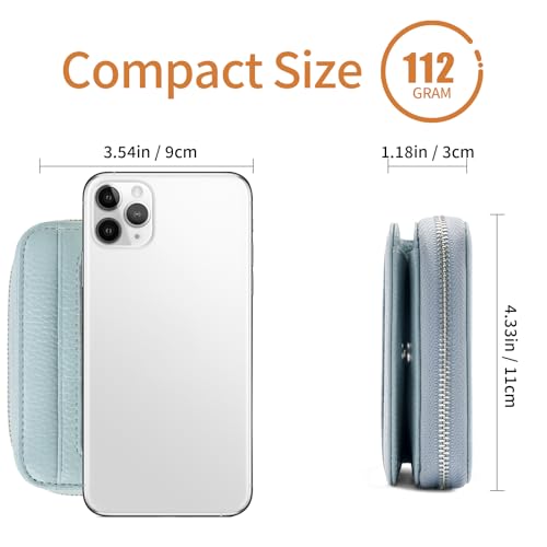 Slim RFID Blocking Credit Card Holder with ID Window C793
