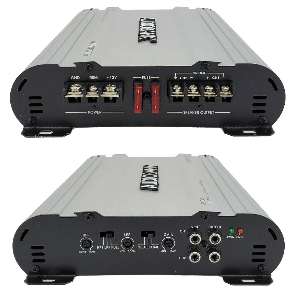 2 Channels 800 Watts Car Audio Stereo Amplifier S330817