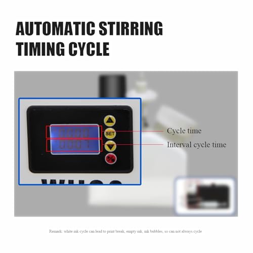 DTF Printer with Automatic White Ink Agitation and Timed Circulation T81561