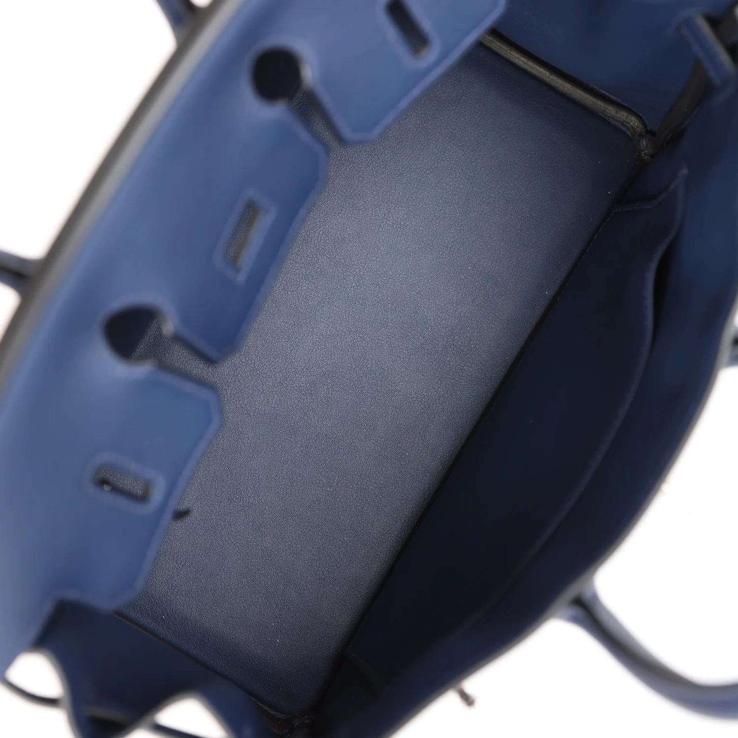 Bleu Navy Swift Palladium Hardware Bag W691
