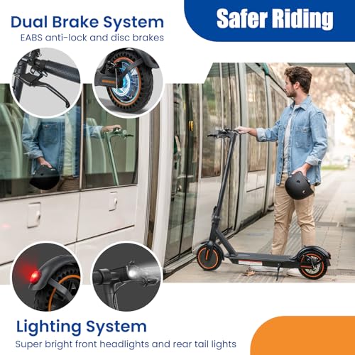 500W Electric Scooter with 8.5" Solid Tires V977