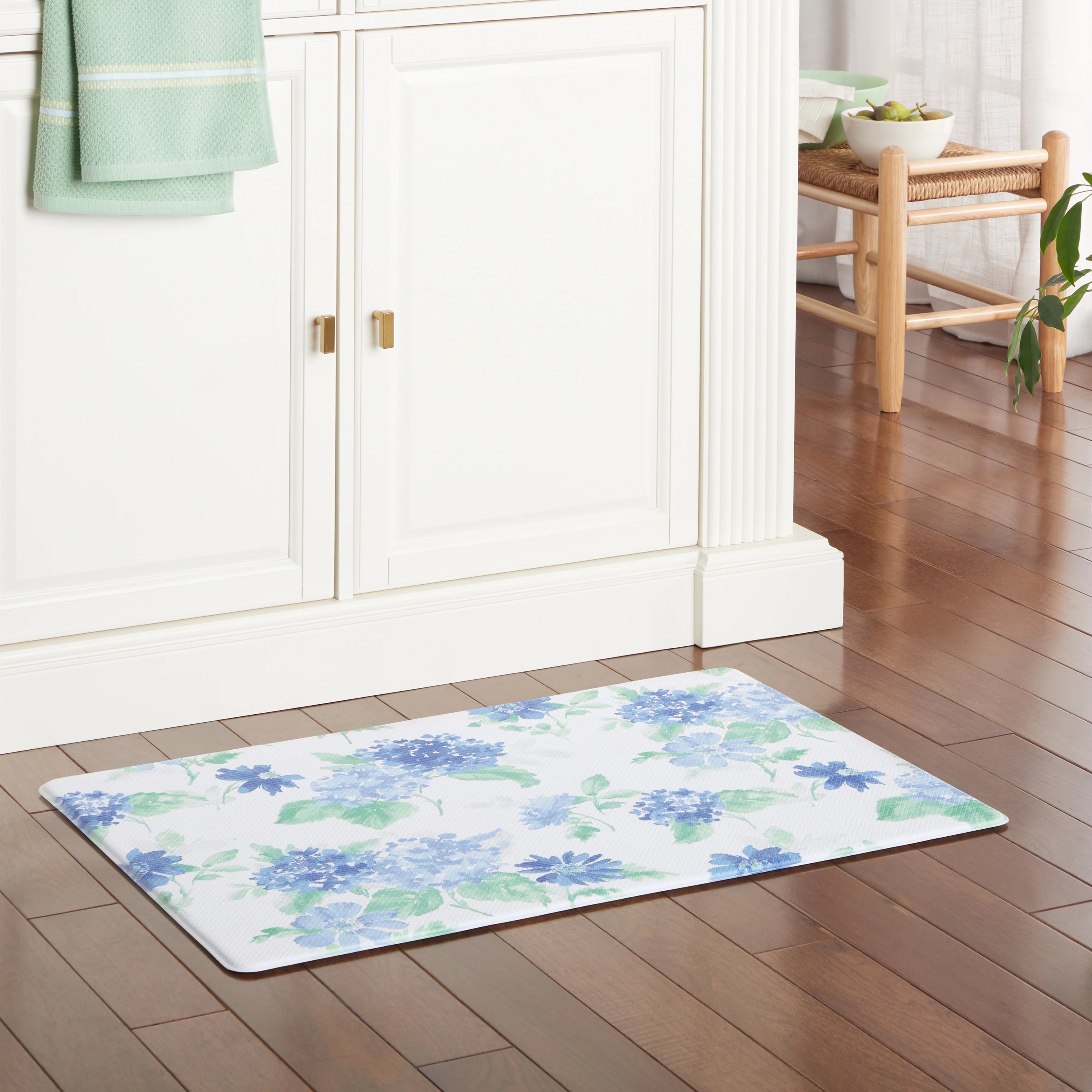 Blue/Purple 20"x39" Water Resistant Kitchen Mat N84387