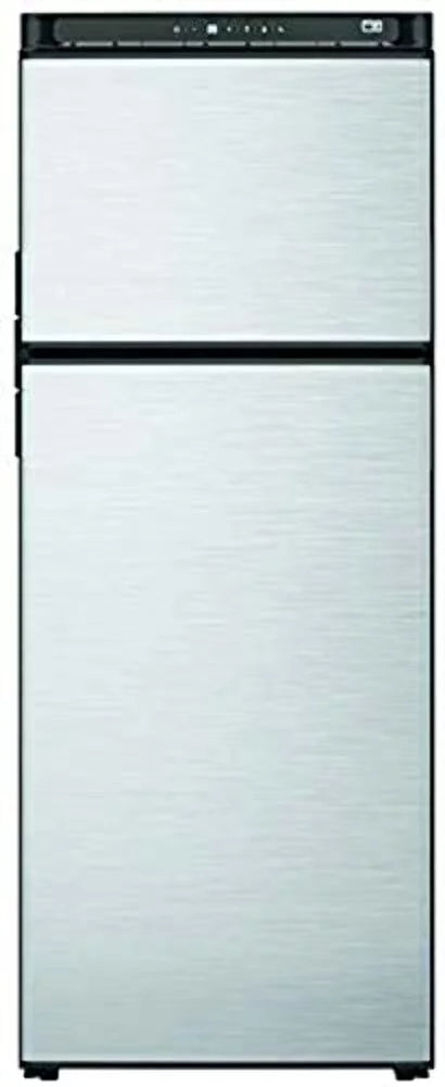 Black 10 Cubic Feet Dual Compartment 2 Door Refrigerator With Freezer N997