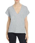 Gris Heather V-Neck Tee E75908