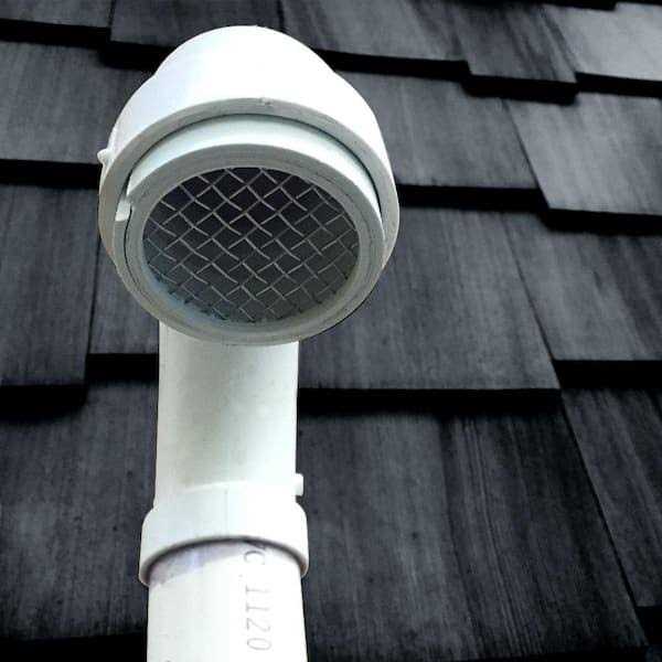 4 in. Termination Vent Cap with Condensation Drain P942742