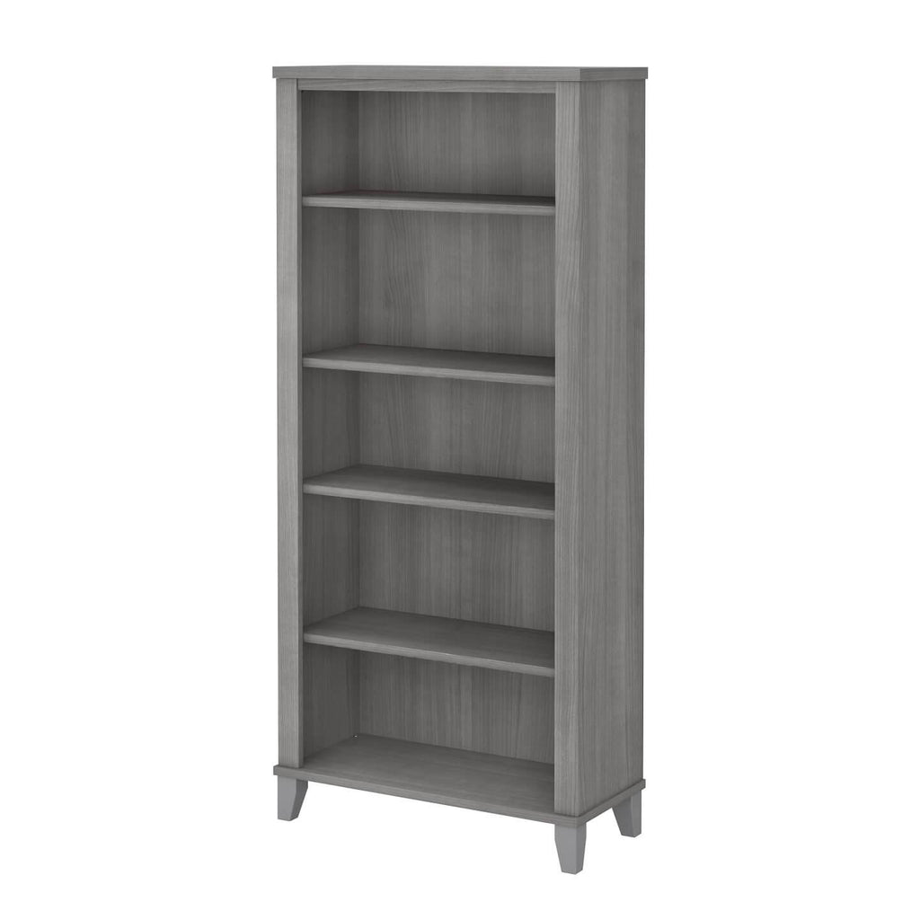 Maple Cross 5-shelf Bookcase G525693