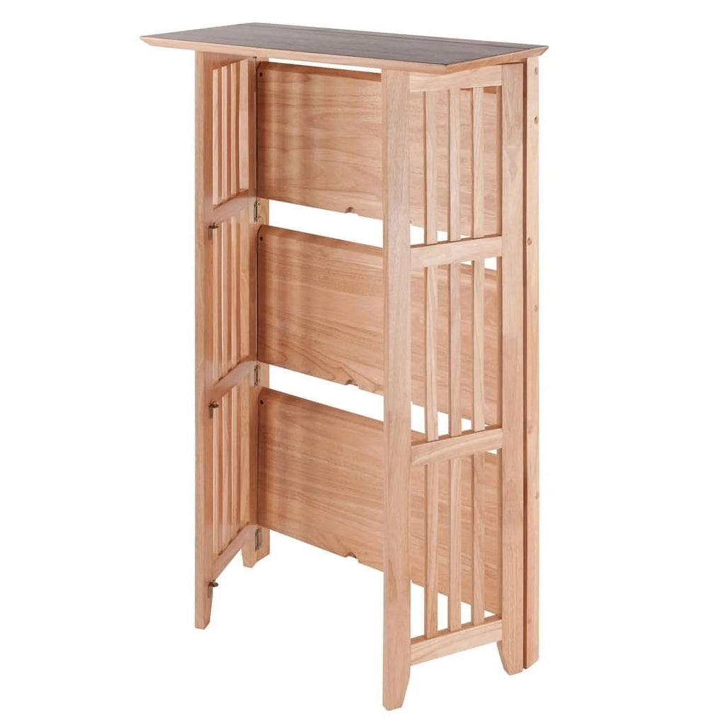4-Tier Wood Folding Bookcase Q167265