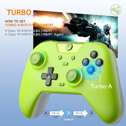 2.4g Wireless Bluetooth Gaming Controller with Hall Effect W959537