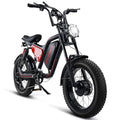 3000W Folding Electric Bike with 48V Battery, 26x4.0 Fat Tire, Full Suspension, 7-Speed Gear L8240