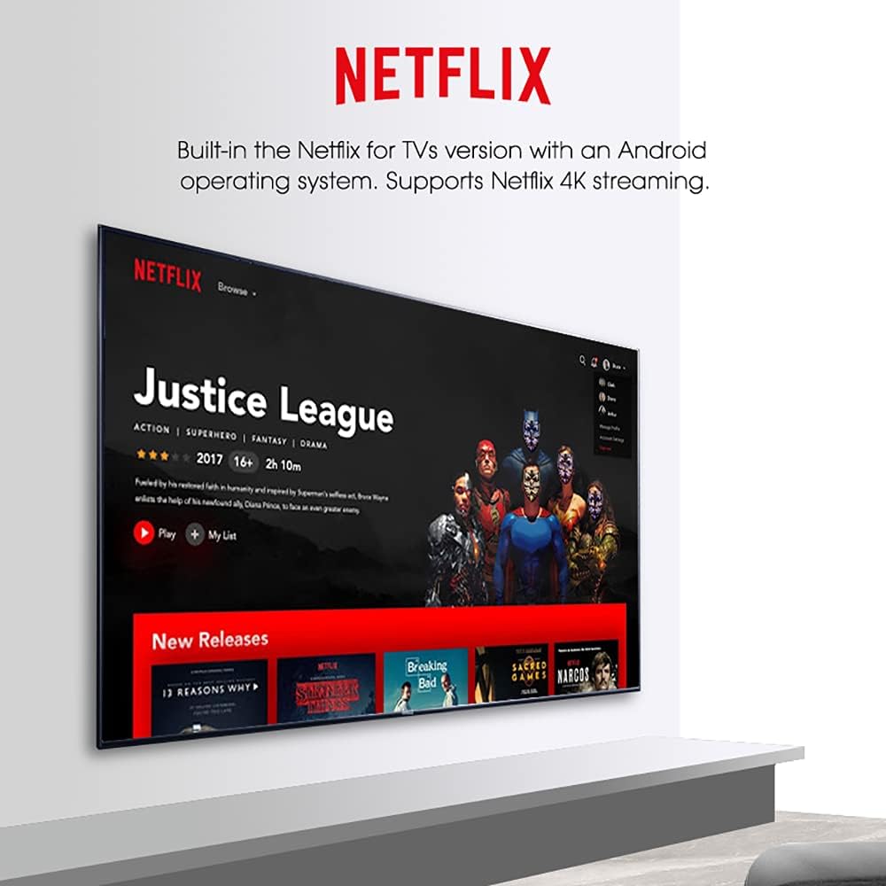 4K HDR Android TV Streaming Media Player C92918