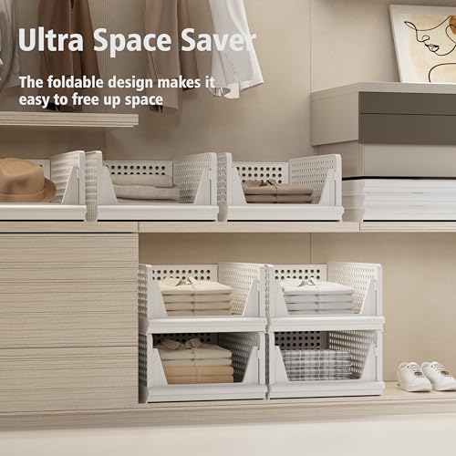Stackable Plastic Storage Basket Bin X369116
