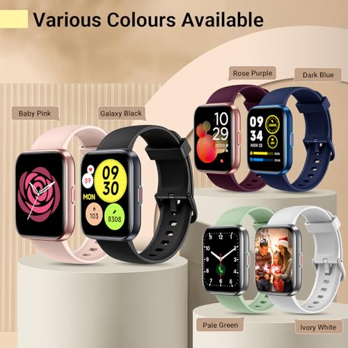 1.8'' Fitness Tracker Smart Watch Black F8105