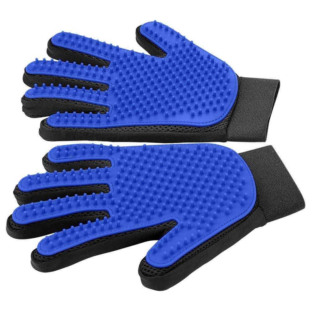 Pet Hair Remover Glove Grooming Glove Brush Deshedding Glove L216