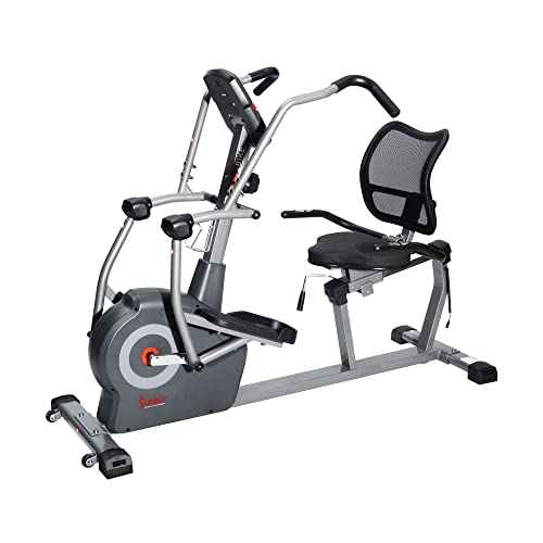 Recumbent Cross Trainer & Elliptical Machine with Arm Exercisers B54907