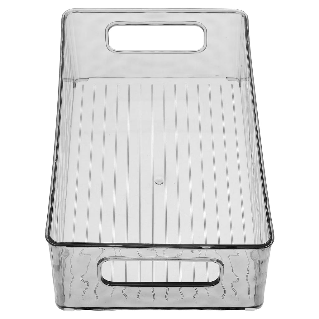 Grey Clear Plastic Storage Box Z9077