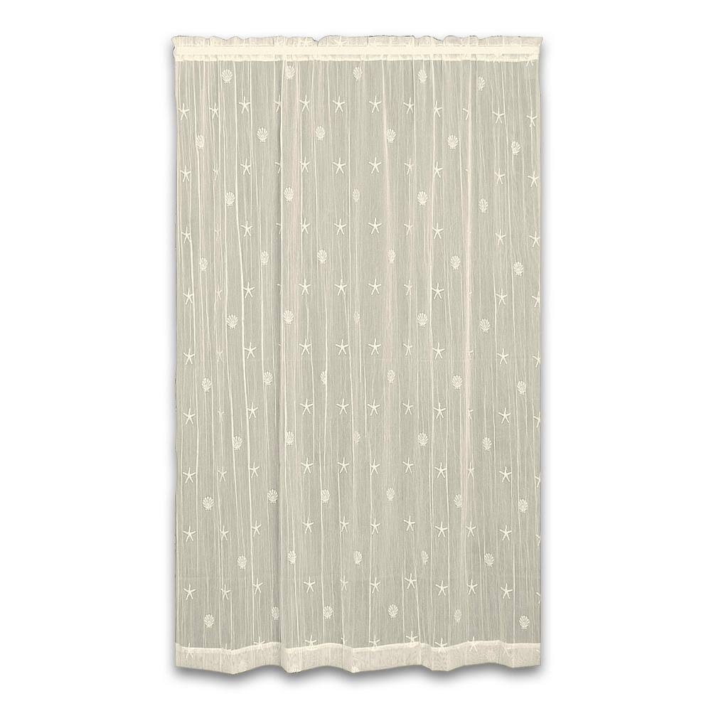 45 x 63 in. Ecru Lace Panel J8393