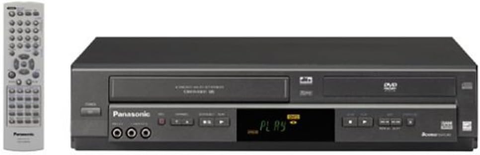 Black Progressive-Scan DVD/VCR Combo U340