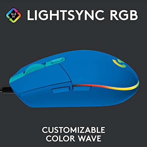 Wired Gaming Mouse with 8,000 DPI and 6 Programmable Buttons R9054