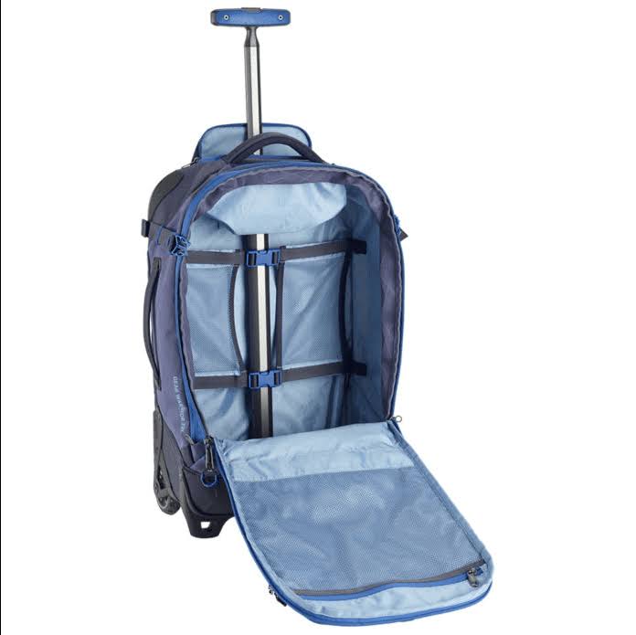 Jet Black Wheeled Duffel F645282