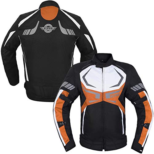 Red Waterproof CE Armored Motorcycle Jacket L351192