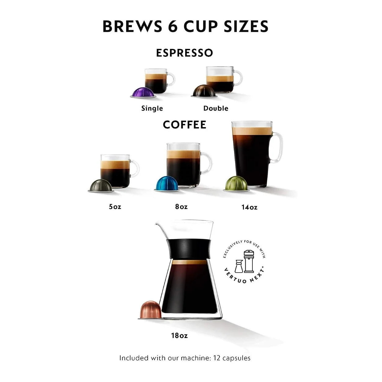 Compact Coffee and Espresso Machine (Pure Chrome) with Sample Pack X53093