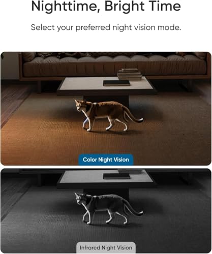 4K UHD Security Camera with Color Night Vision and 360 Pan-Tilt H34073