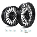 21x3.5 18x5.5 Fat Spoke Wheels Rim for Harley Dyna Wide Glide FXDWG 2006-2017 Q697
