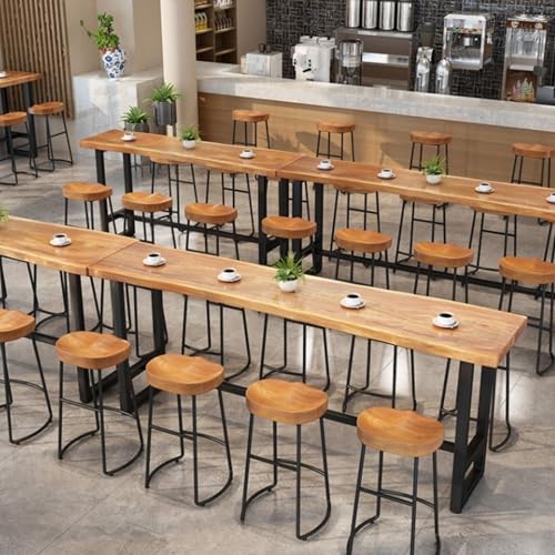 Solid Wood Bar Height Table 160cm long P565656