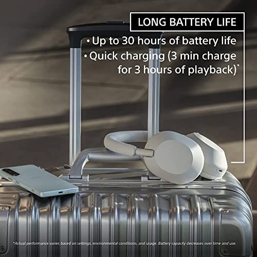 Wireless Noise Canceling Headphones (Silver) H897
